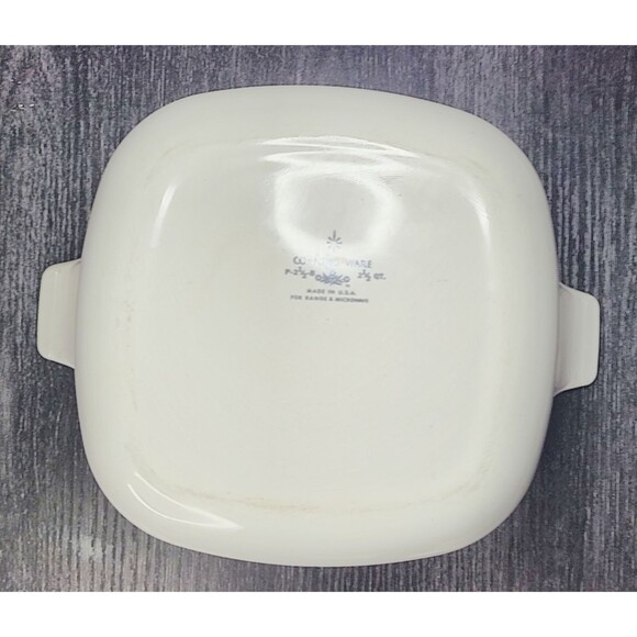 Corning Ware Blue Cornflower 2.5 Quart & 22oz Casserole Dish, no lids - Picture 7 of 11
